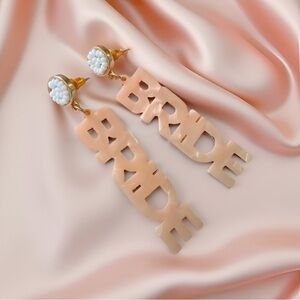 Bride Statement Earrings